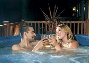 hengar manor lodges with hot tubs